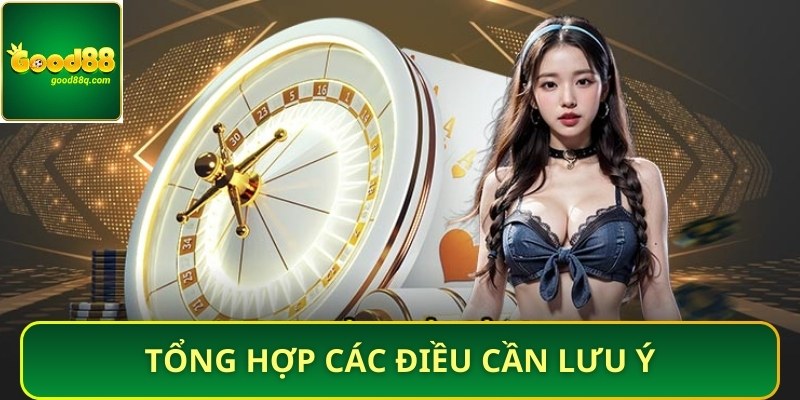 Tổng hợp các điều cần lưu ý